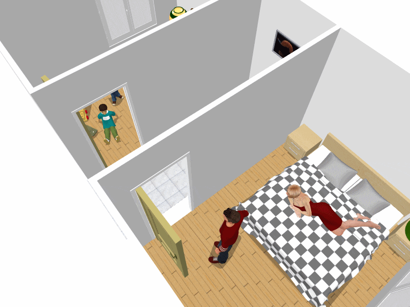 化解房门对房门