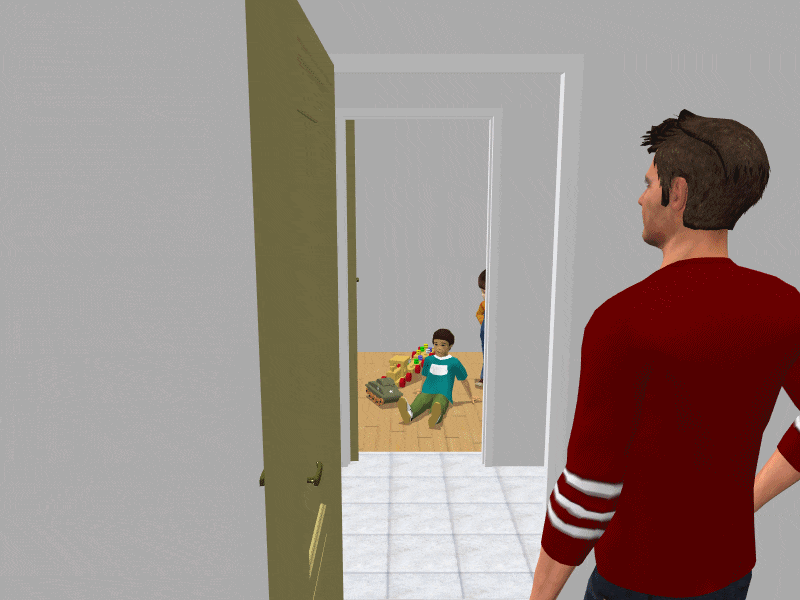 化解房门对房门