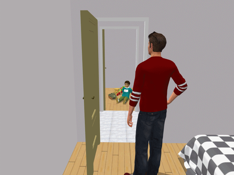 房門對房門、房間風水、房間風水禁忌、風水