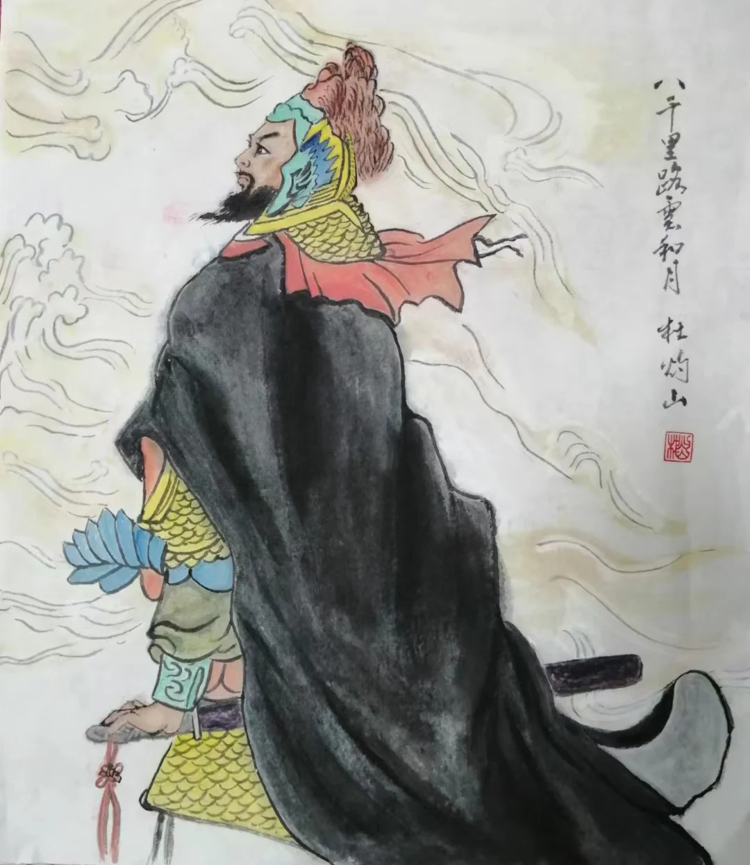 杜灼山-中国书法家协会会员，一级美术师，中国硬笔书法家协会会员