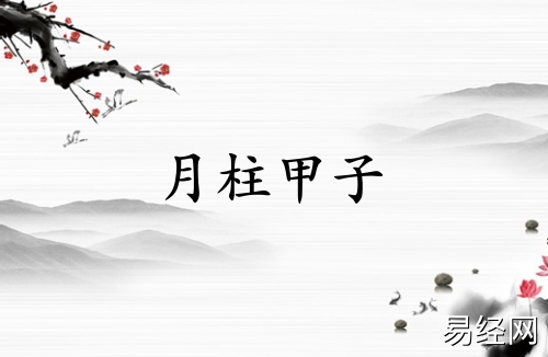 八字月柱甲子是什么意思 八字月柱甲子是什么意思