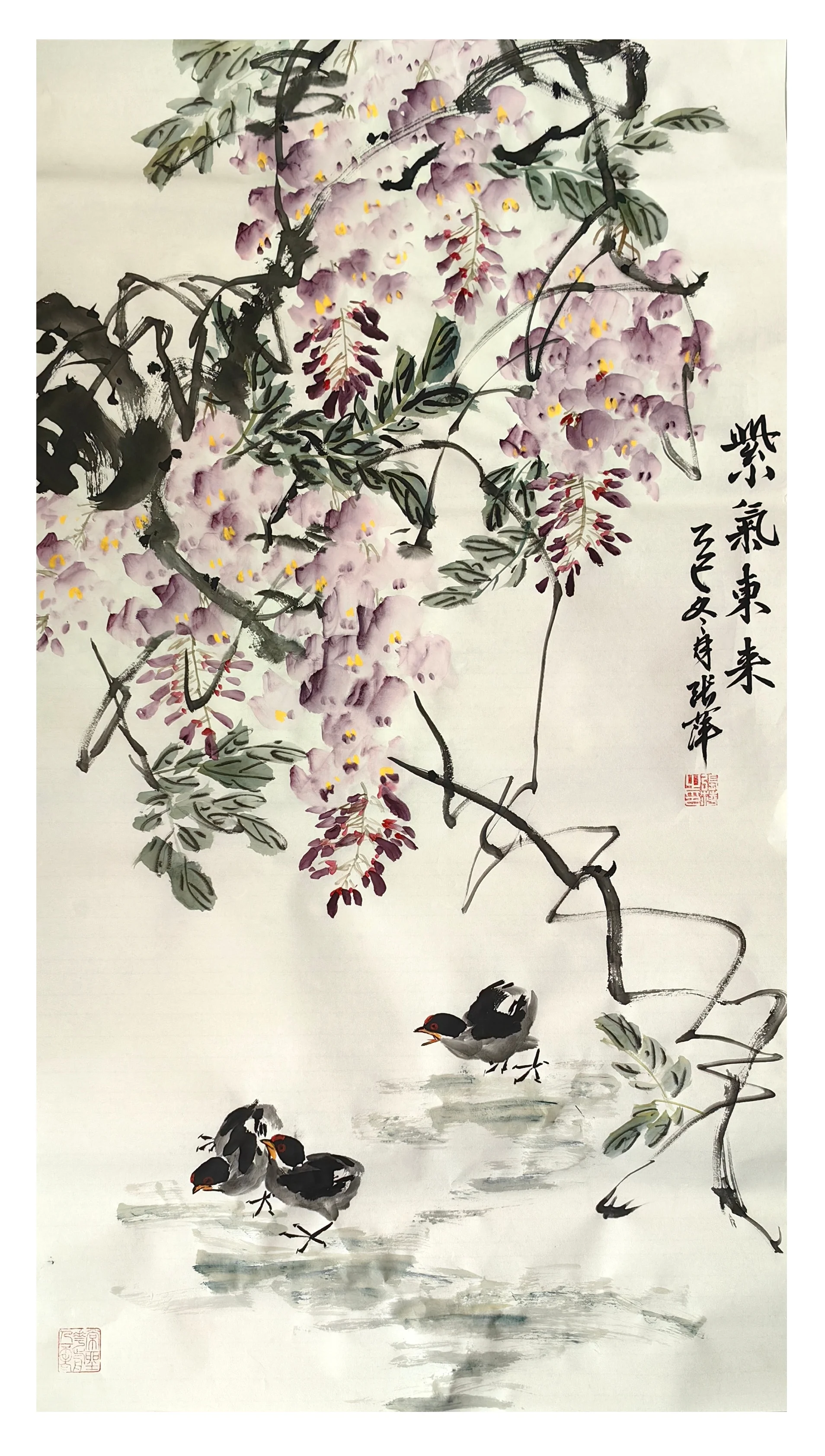 张萍-热爱美术，深耕写意花鸟