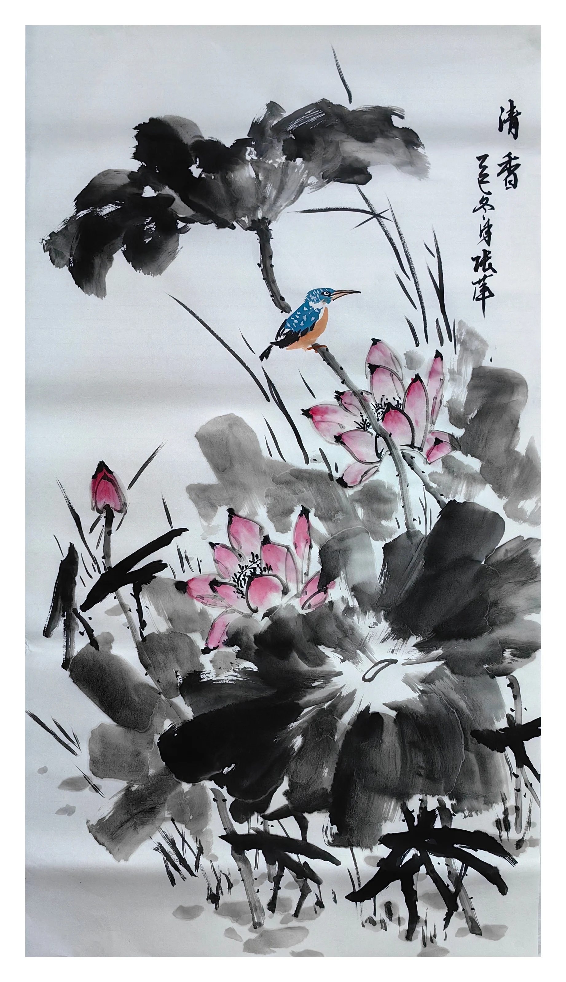 张萍-热爱美术，深耕写意花鸟