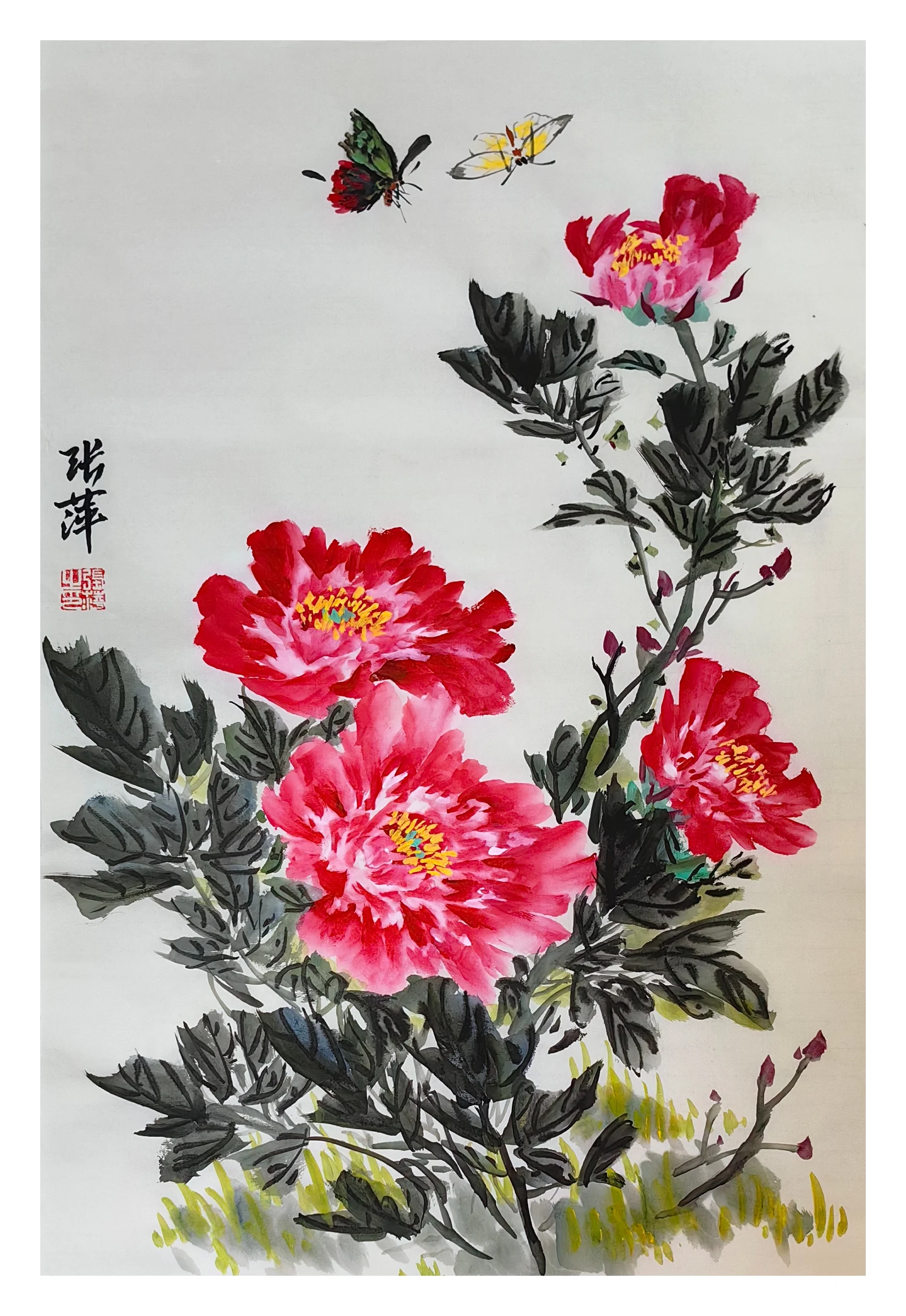 张萍-热爱美术，深耕写意花鸟