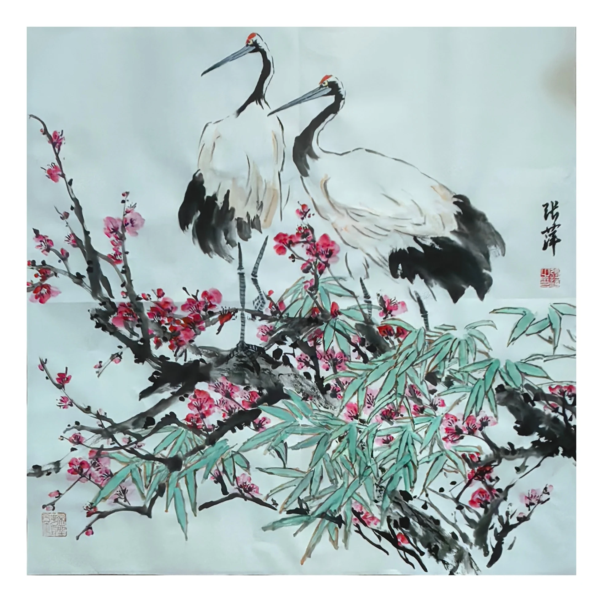 张萍-热爱美术，深耕写意花鸟